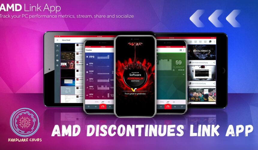 AMD Discontinues Link App for Both Android and iOS